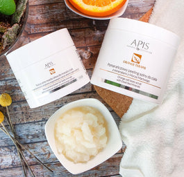 APIS Orange Terapis naturalne masło shea do masażu ciała z marokańskim olejkiem arganowym i ekstraktem z pomarańczy 200g
