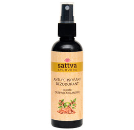 Sattva Ayurveda Anti-Perspirant naturalny antyperspirant w spray'u Drzewo Arganowe 80ml