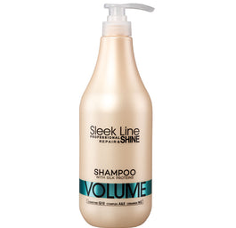 Stapiz Sleek Line Repair Volume Shampoo szampon do włosów z jedwabiem zwiększający objętość 1000ml