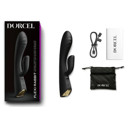 Marc Dorcel Flexi Rabbit wibrator typu króliczek Black