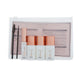 Makeup Revolution Zestaw Brow Lamination Set Brow Glue klej do brwi 4ml + Brow Lift krem do brwi 5ml + Brow Fix utrwalacz do brwi 5ml + Brow Hydrate nawilżacz do brwi 5ml +  Brush pędzelek x2