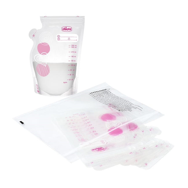 Chicco Breast Milk Storage Bags torebki do przechowywania mleka 30szt.