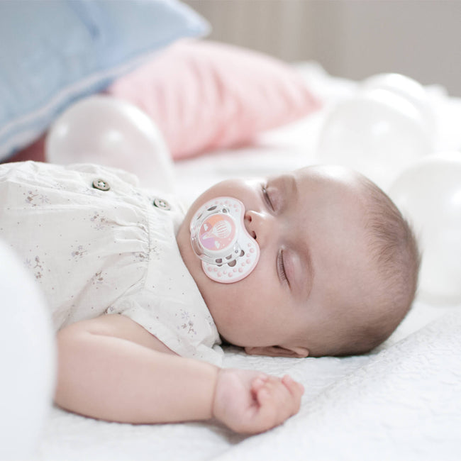 LOVI Smoczek silikonowy dynamiczny 3-6m Botanic Boy 2szt