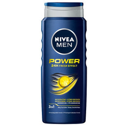 Nivea Men Power 24H Fresh Effect żel pod prysznic 500ml