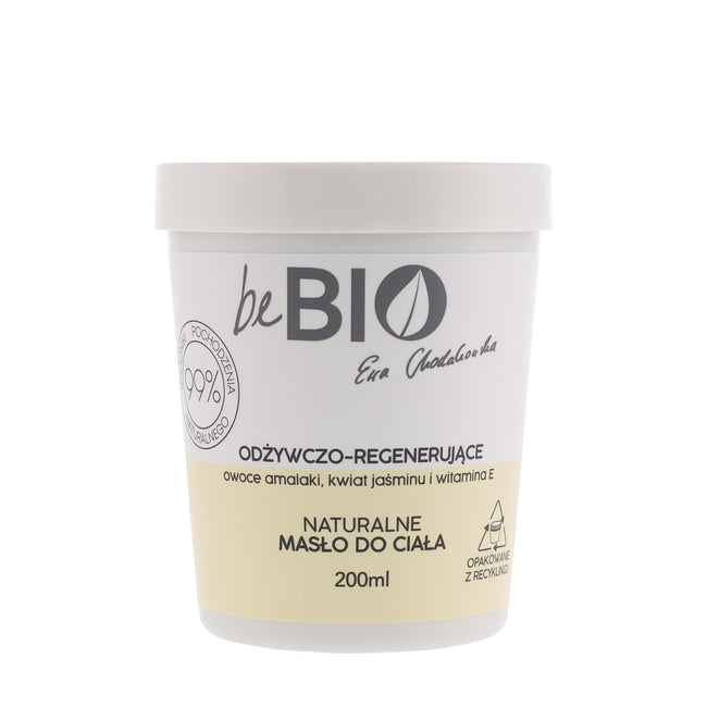 BeBio Ewa Chodakowska Naturalne masło do ciała odżywczo-regenerujące 200ml