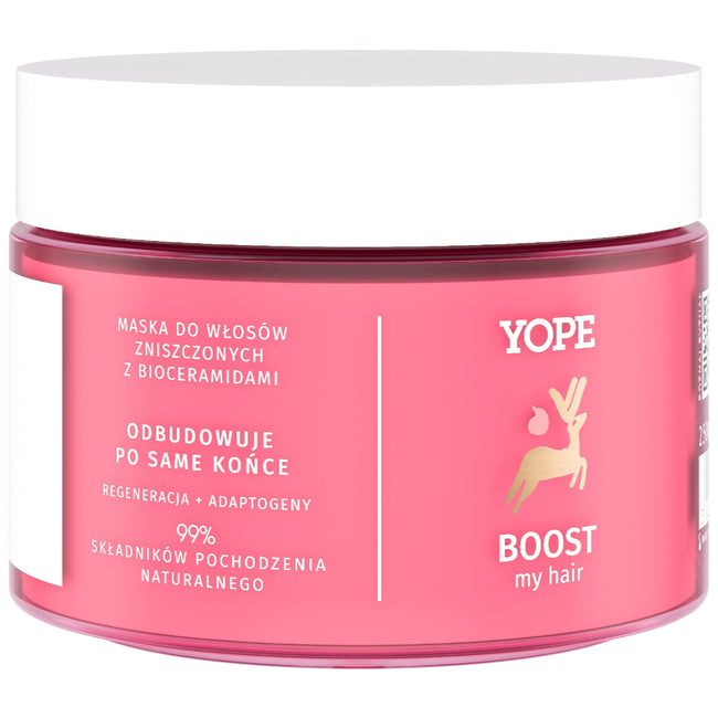 Yope Boost My Hair maska do włosów zniszczonych z bioceramidami 250ml