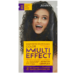 Joanna Multi Effect Color szamponetka koloryzująca 011 Kawowy Brąz  35g