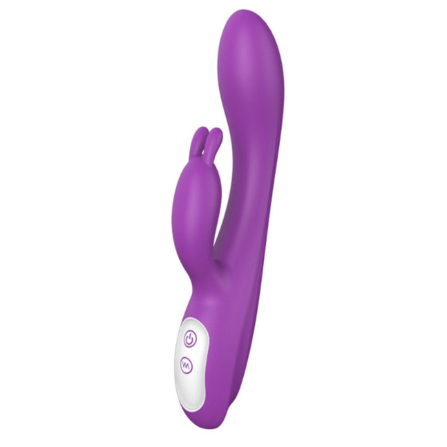 S-HANDE Naughty wibrator podgrzewany z 9 trybami wibracji  Purple