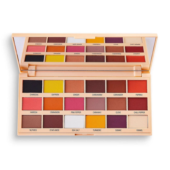 Makeup Revolution I Heart Revolution Chocolate Eyeshadow Palette paleta cieni do powiek Cinnamon 18g