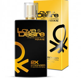 Love & Desire Premium Edition Femme 2x Stronger Pheromones feromony dla kobiet spray 100ml