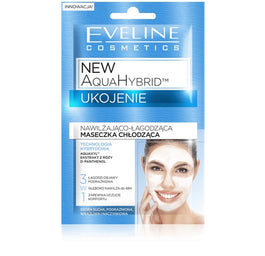 Eveline Cosmetics Aqua Hybrid nawilżająco-łagodząca maseczka chłodząca 2x5ml