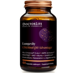 Doctor Life Longevity Ubichinol Q10 Advantage suplement diety 60 kapsułek