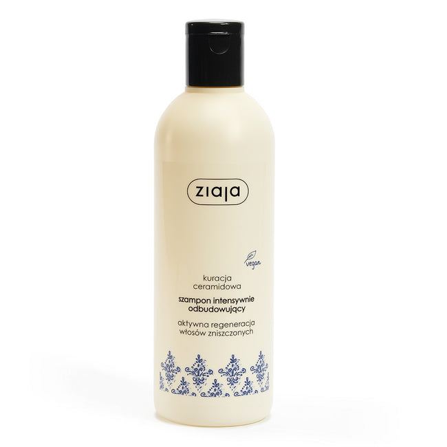 Ziaja Kuracja Ceramidowa szampon intensywnie odbudowujący do włosów zniszczonych 300ml