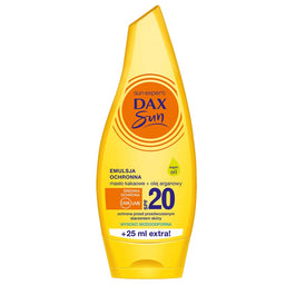 Dax Sun Emulsja ochronna z masłem kakaowym i olejem arganowym SPF20 175ml