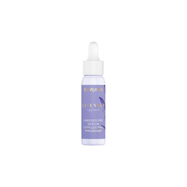 Soraya Lavender Essence lawendowe serum wygładzające na twarz szyję i dekolt 30ml