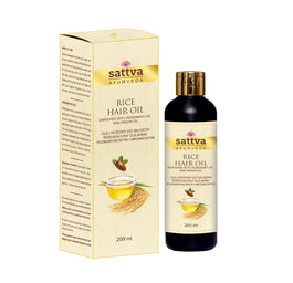 Sattva Hair Oil olej ryżowy do włosów Rice 200ml
