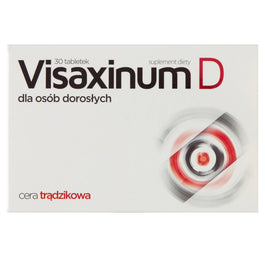 Visaxinum D suplement diety dla osób dorosłych z cerą trądzikową 30 tabletek