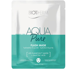 Biotherm Aqua Pure Flash Mask oczyszczająca maseczka w płachcie do twarzy 31g