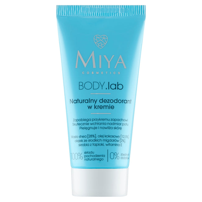 Miya Cosmetics BODY.lab naturalny dezodorant w kremie 30ml