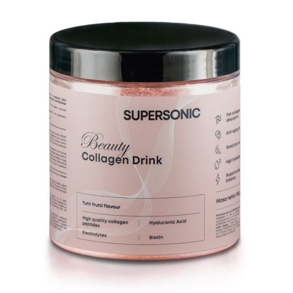 Supersonic Collagen Beauty Drink Tutti Frutti 185g