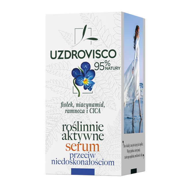 UZDROVISCO Fiołek roślinnie aktywne serum przeciw niedoskonałościom 30ml