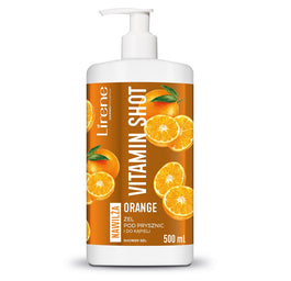 Lirene Vitamin Shot żel pod prysznic i do kąpieli Orange 500ml