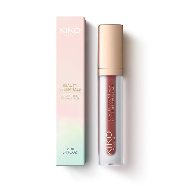 KIKO Milano Beauty Essentials Colour Flush 3-In-1 All Over sztyft 3w1 do ust twarzy i oczu o matowym wykończeniu 01 Ready Set Go! 3.2ml