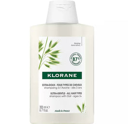 Klorane Ultra Gentle Shampoo delikatny szampon do włosów z mleczkiem owsianym 200ml