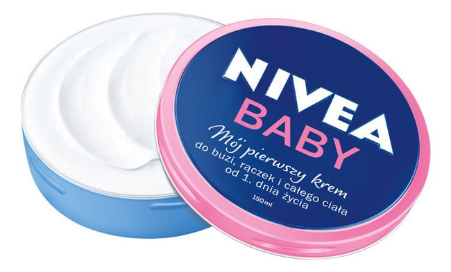 Nivea Baby Mój Pierwszy Krem do buzi rączek i całego ciała od 1. dnia życia 150ml