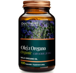 Doctor Life Oregano Oil olej z oregano suplement diety 100 kapsułek