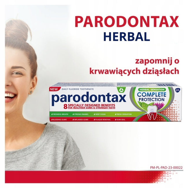 Parodontax Complete Protection Herbal pasta do zębów 75ml