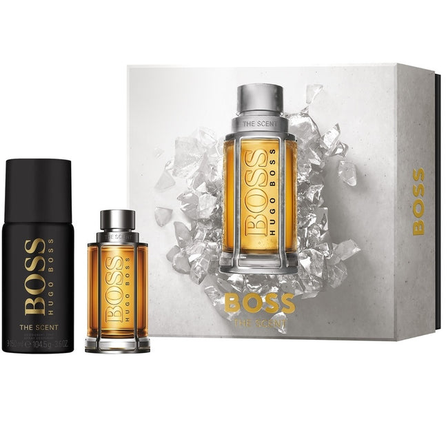 Hugo Boss The Scent For Man zestaw woda toaletowa spray 50ml + dezodorant w sprayu 150ml