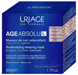 URIAGE Age Absolu Redensifying Sleeping Mask maska przeciwstarzeniowa na noc 50ml