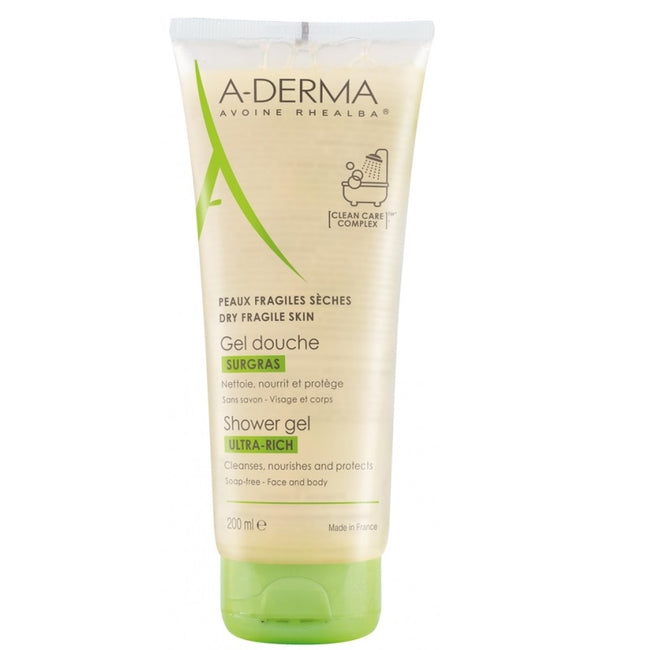 A-Derma Ultra-Rich Shower Gel ultra-bogaty żel pod prysznic 200ml