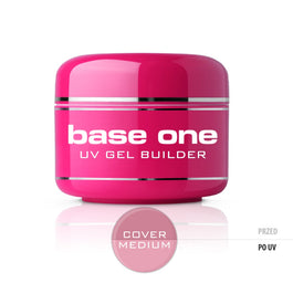 Silcare Base One Cover Medium maskujący żel UV do paznokci 30g