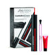 Shiseido Zestaw ControlledChaos MascaraInk 01 Black 11.5ml + Ginza woda perfumowana 4ml + Shimmer GelGloss Shade 07 Shin-Ku Red 2ml