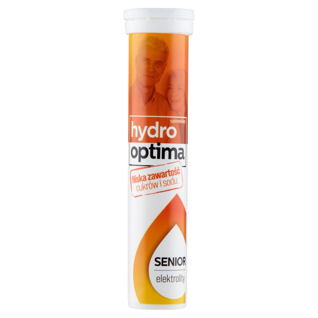 Hydro Optima Senior elektrolity dla osób starszych 20 tabletek musujących