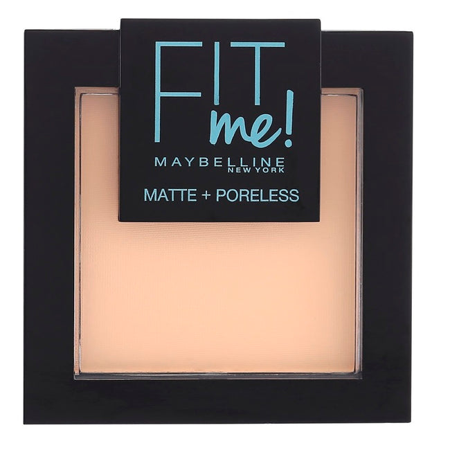 Maybelline Fit Me Matte Poreless Pressed Powder puder matujący do twarzy w kompakcie 104 Soft Ivory 9g