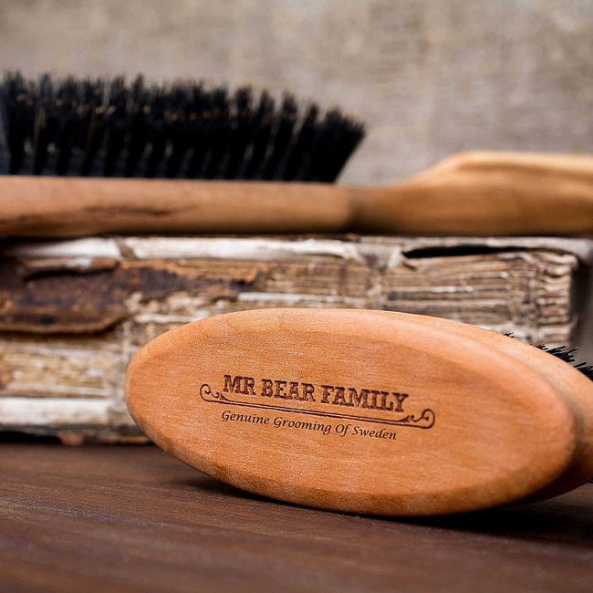 Mr. Bear Family Beard Brush Travel Size szczotka do brody
