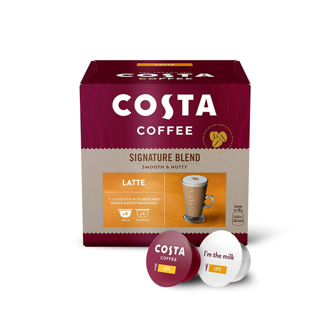 COSTA COFFEE Signature Blend Latte kawa w kapsułkach 16szt.