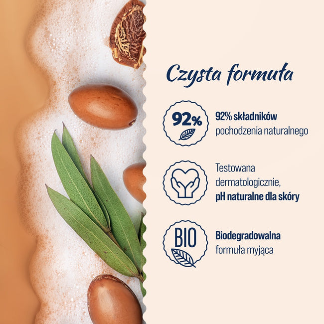 Le Petit Marseillais Kremowy żel pod prysznic Argan Bio & Masło Shea 400ml