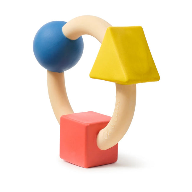 Oli & Carol Bauhaus okrągły gryzak figury geometryczne Basic