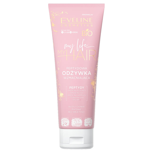 Eveline Cosmetics My Life My Hair peptydowa odżywka wzmacniająca 250ml