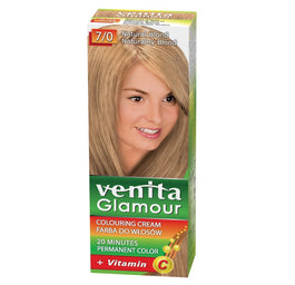 Venita Glamour farba do włosów 7/0 Naturalny Blond