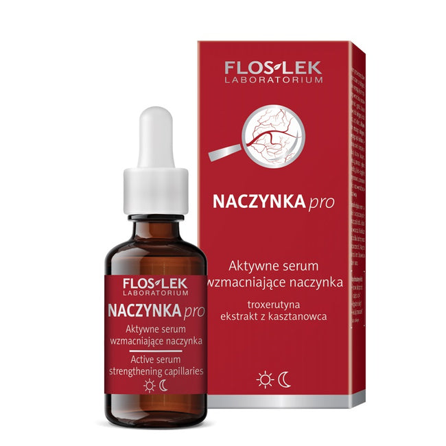 Floslek Naczynka Pro aktywne serum wzmacniające naczynka 30ml