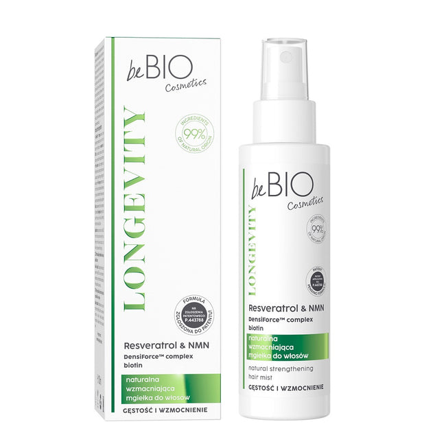 BeBio Ewa Chodakowska Longevity naturalna mgiełka do włosów Gęstość i Wzmocnienie 100ml