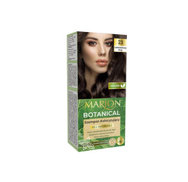 Marion Botanical szampon koloryzujący bez amoniaku 23 Czekoladowy Brąz 90ml
