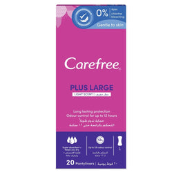 Carefree Plus Large wkładki higieniczne delikatny zapach 20szt