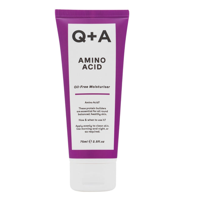 Q+A Amino Acid Oil-Free Moisturiser bezolejowy regulujący krem z aminokwasem 75ml