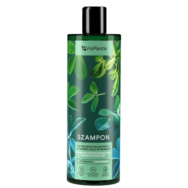 Vis Plantis Szampon do włosów osłabionych z tendencją do wypadania Kozieradka 400ml